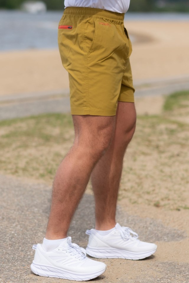 Veiholmen shorts Ecru Olive - 1