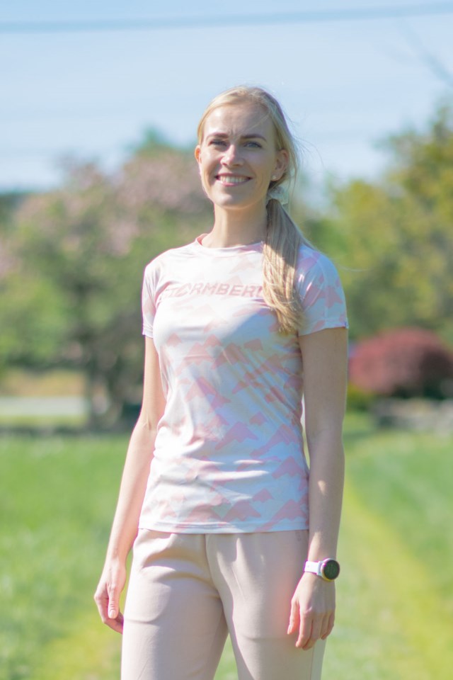 Valvig t-skjorte Rose Cloud - 1