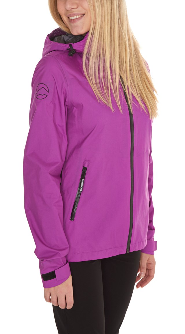 Nes packable skalljakke Purple Cactus Flower - 1