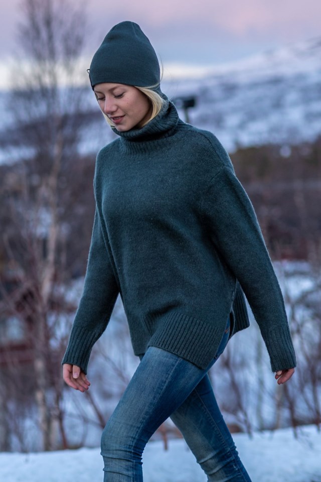 Myrvang høyhalset strikkegenser Urban chic - 1