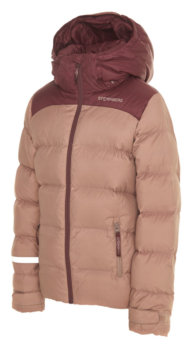 Hyfjell tofarget dunjakke barn 8-14 Red|Pink Barn - 1