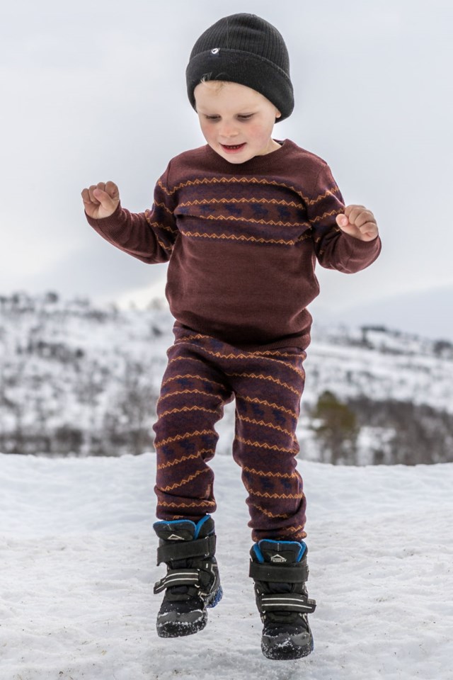 Sisotinden ullbukse barn 1-7 Red Barn - 1