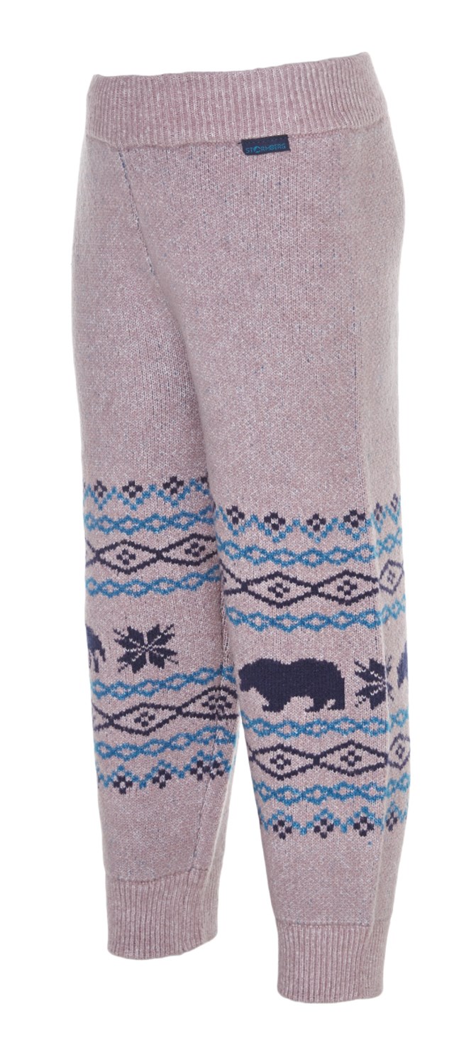 Budalen bukse barn 1-7 Black Plum - 1