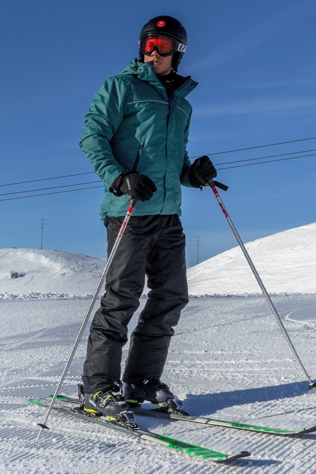 Dalfonna vattert bukse Black Herre - 1