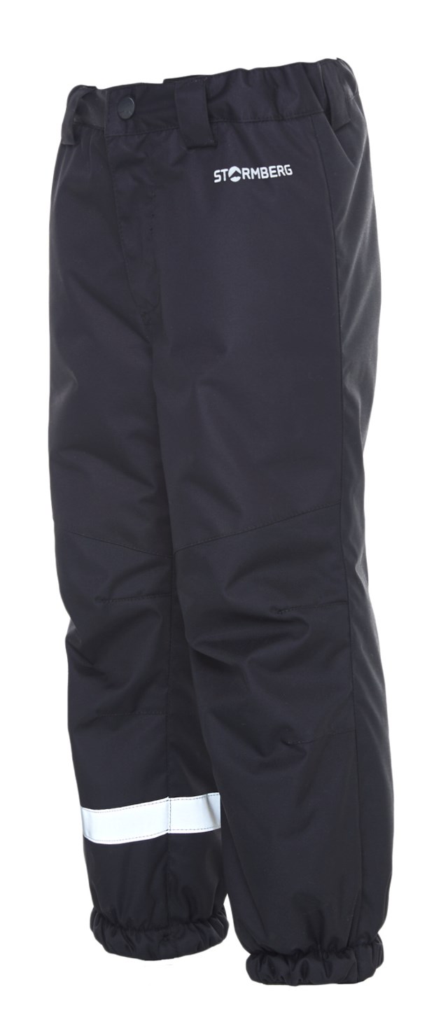 Dalfonna vattert bukse barn 1-7 Black Barn - 1