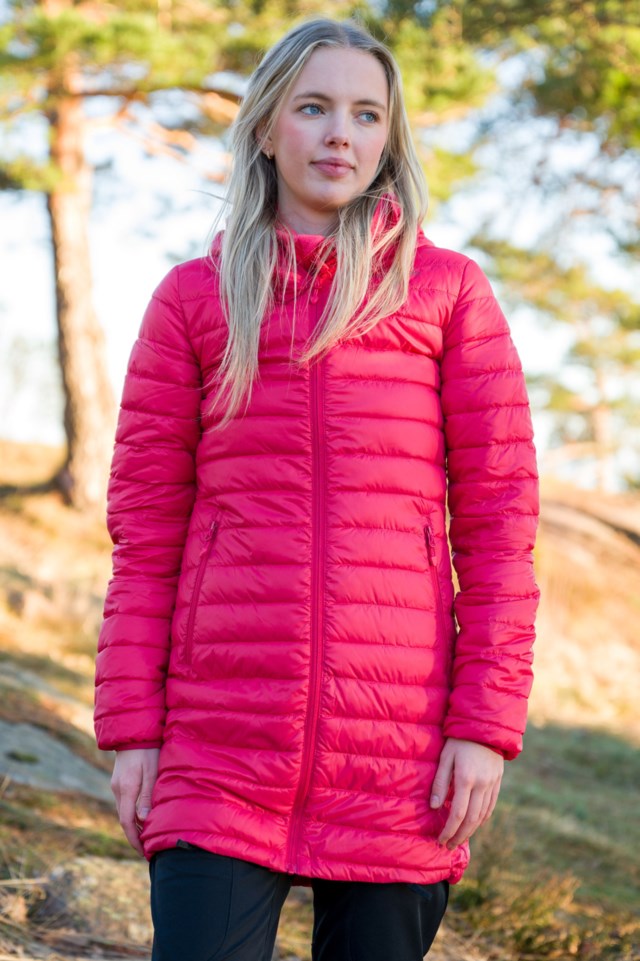 Folgefonna dunparkas Pink Dame - 1