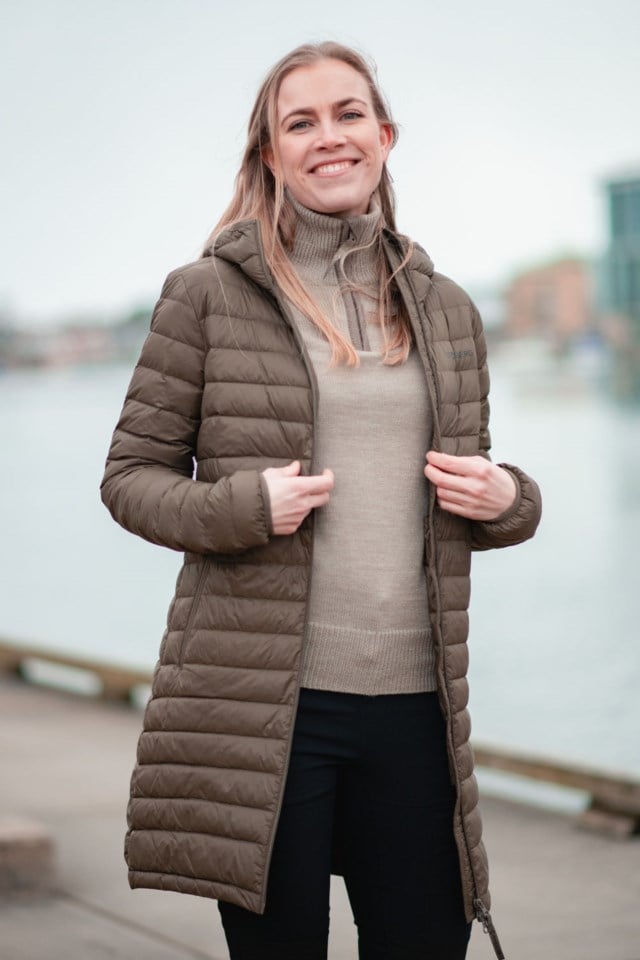 Folgefonna dunparkas Brown Dame - 1