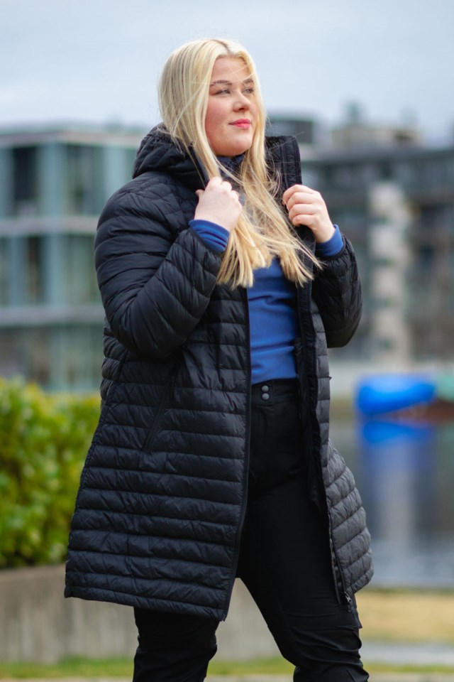 Folgefonna dunparkas Black Dame - 1
