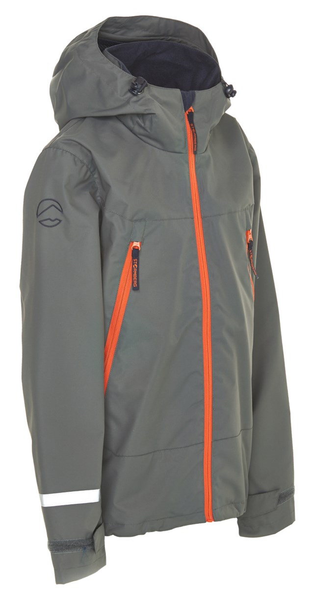 Froland vanntett skalljakke barn 8-14 Green Barn - 1