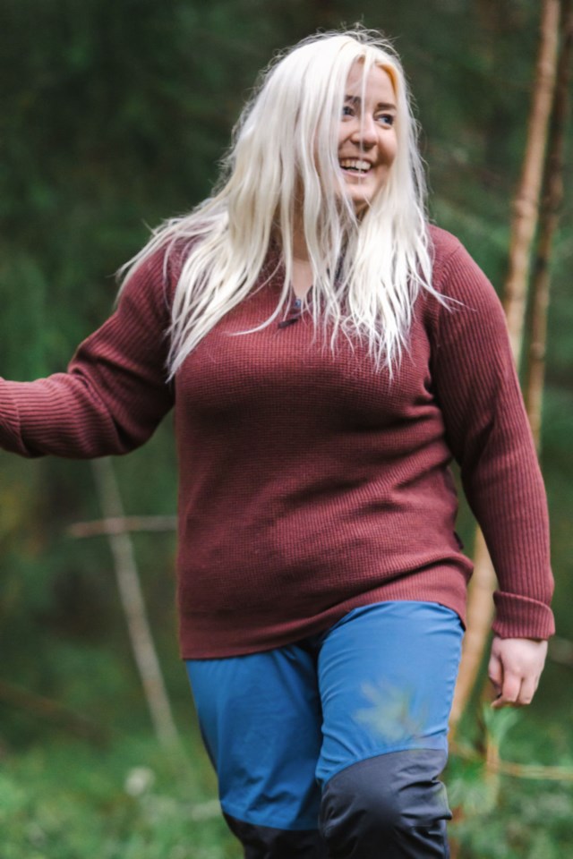 Brufjell ullgenser Red|Brown Dame - 1