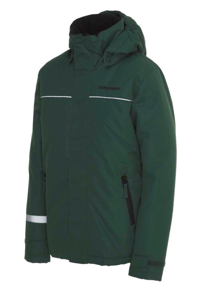 Dalfonna vattert jakke barn 8-14 Green Barn - 1