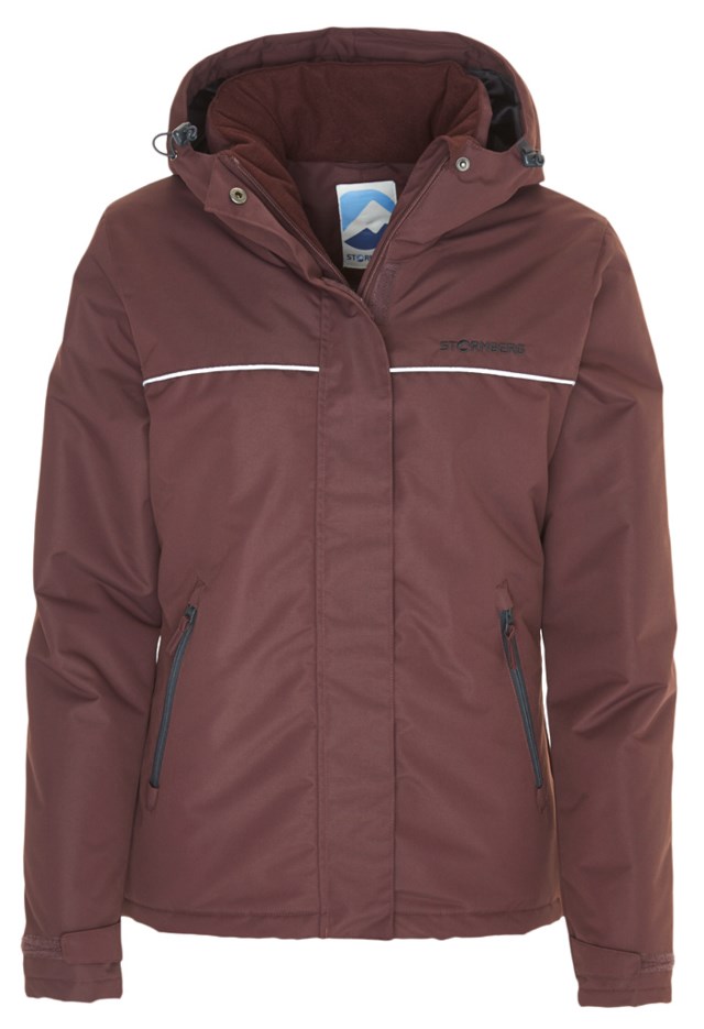 Dalfonna vattert jakke Brown Dame - 1