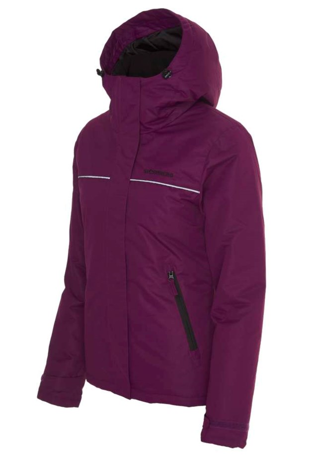 Dalfonna vattert jakke Purple Dame - 1