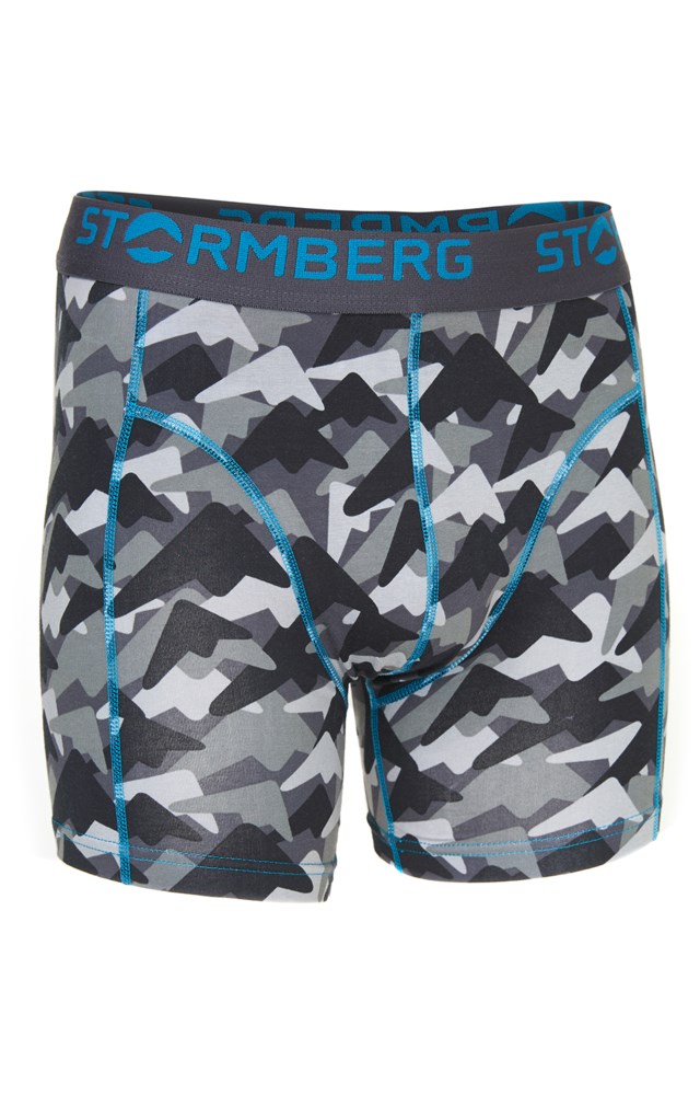Sval lang camo boxer Ebony Grey/Black - 1