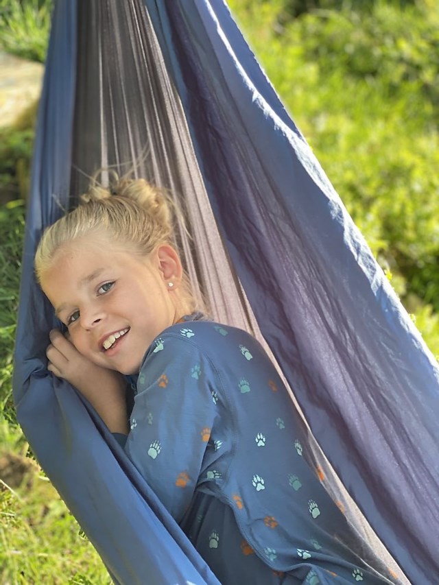 Lunheim bambus heldress barn 1-7 Real Teal - 1