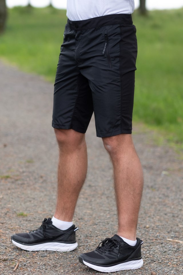 Langmyr lettvektsshorts Jet Black - 1