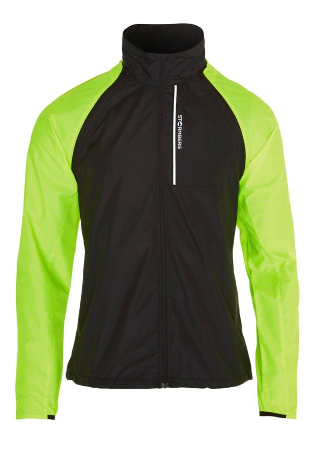 Reine zip-off vindjakke Reflective Yellow/Jet Black - 1