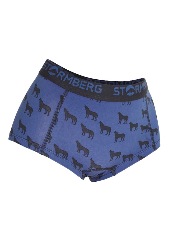 Sval boxer dame - ulv Black|Blue Dame - 1