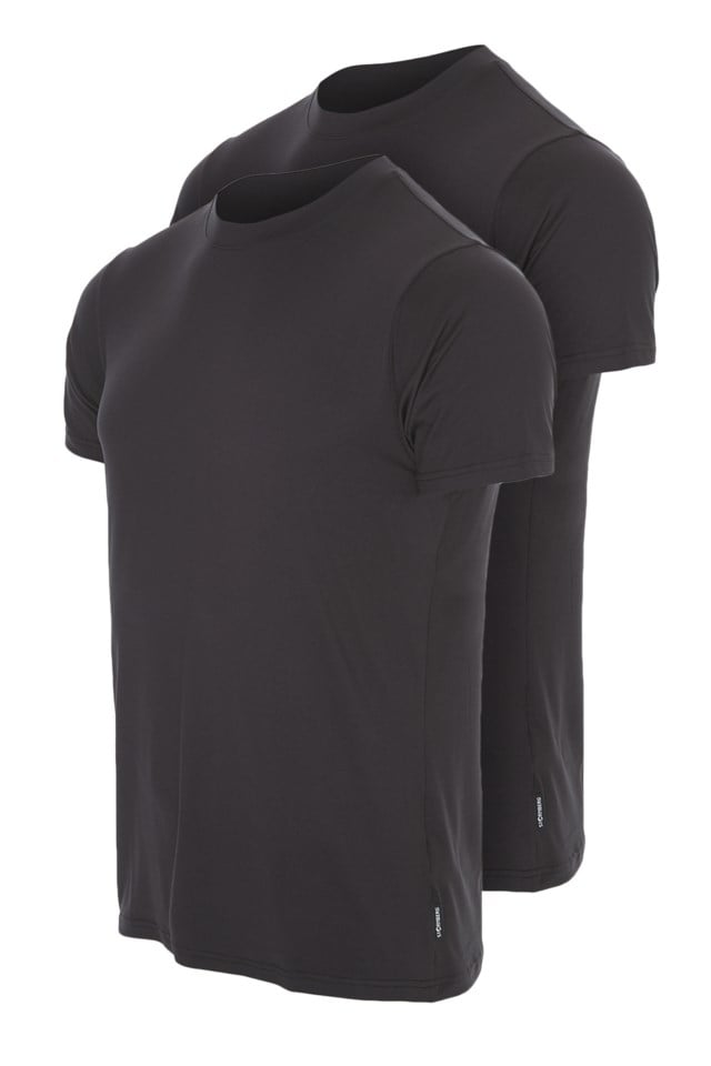 Bryne Quick Dry t-skjorte 2-pack Black Unisex - 1