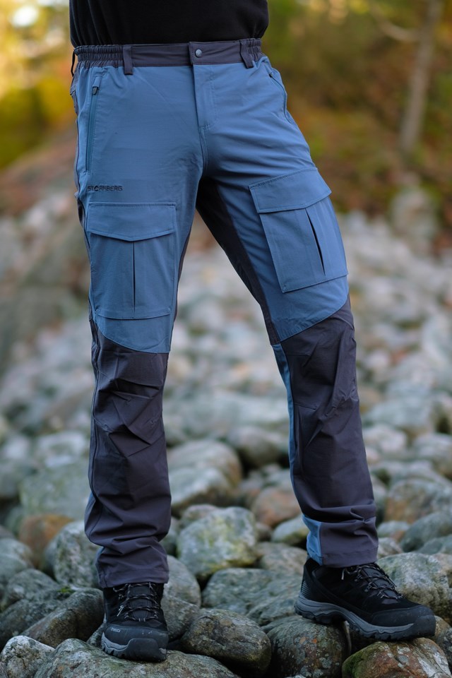 Liabekk cargobukse Black|Blue Herre - 1