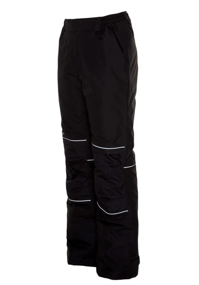Ute vattert bukse Jet Black - 1