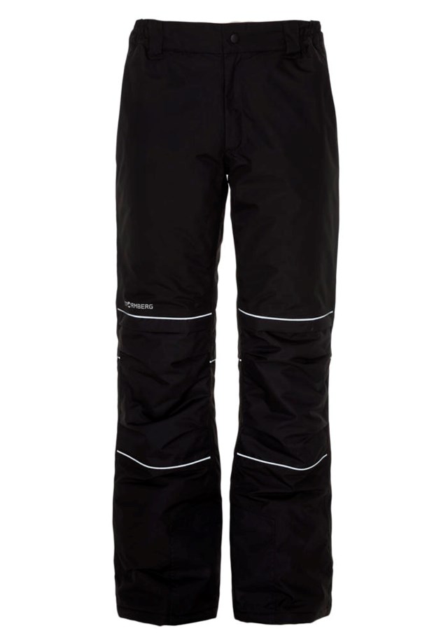 Ute vattert bukse Jet Black - 1