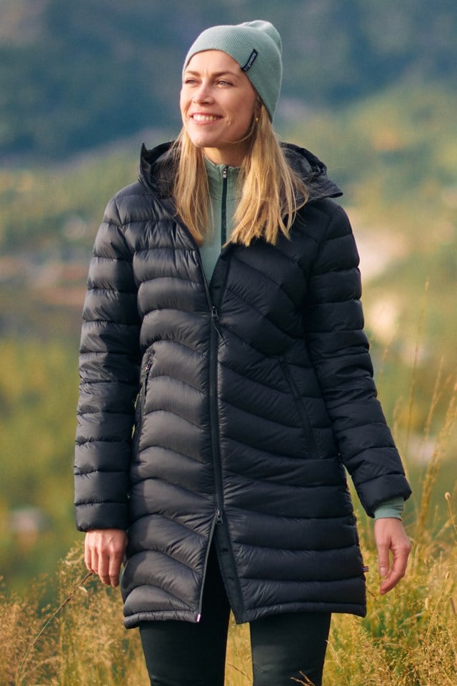 Nordkapp dunparkas Black Dame - 1