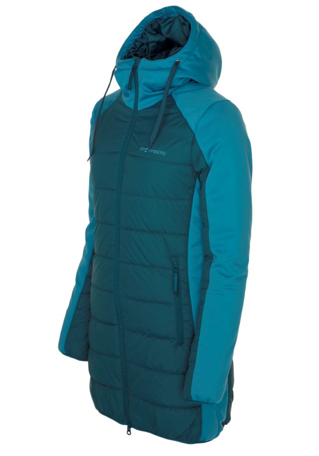 Sprinter vattert parkas Blue|Green Dame - 1