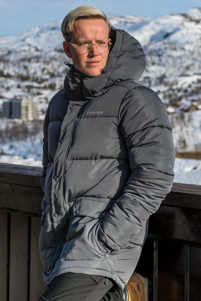 Lyberg vattert parkas Ebony Grey/Black - 1