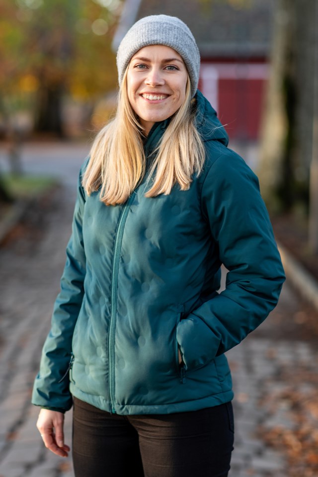 Mehei vattert jakke Green|Turquoise Dame - 1