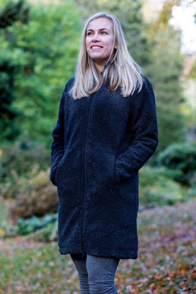 Bremsnes parkas Black|Grey Dame - 1