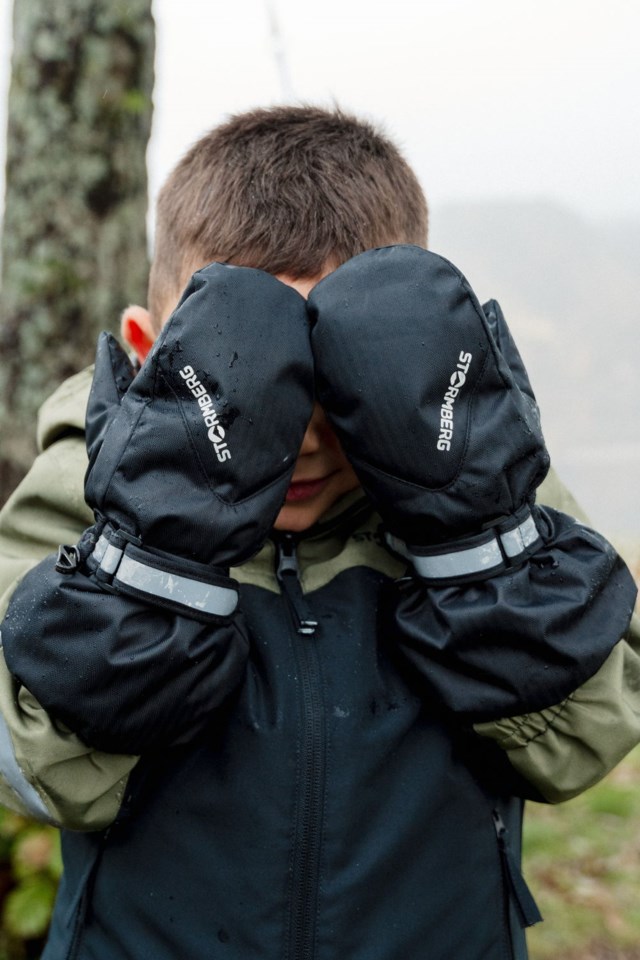 Klem ullvotter barn 1-7 Black Barn - 1