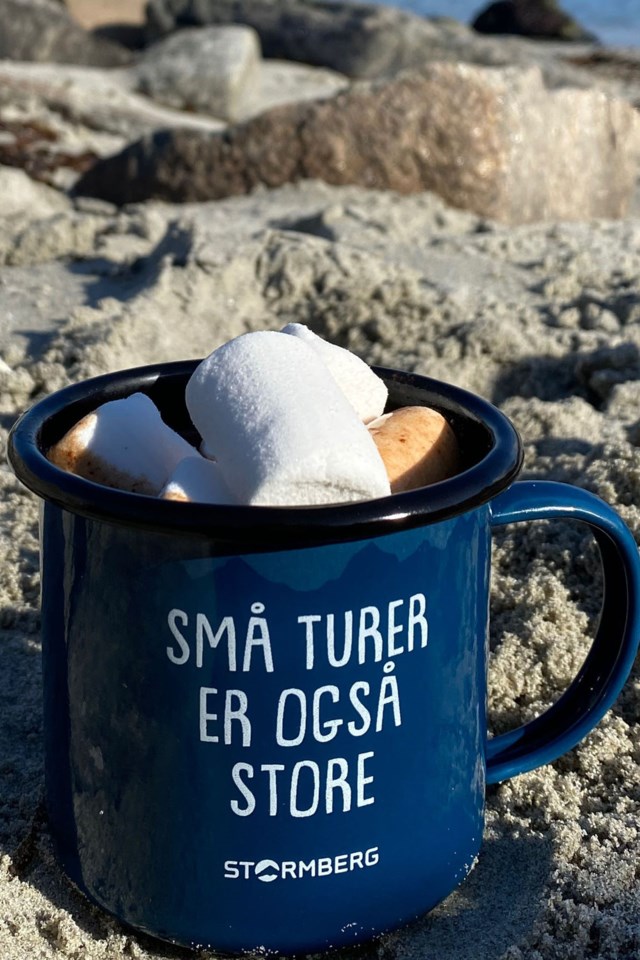 Påfyll emaljekopp Blue Utstyr - 1