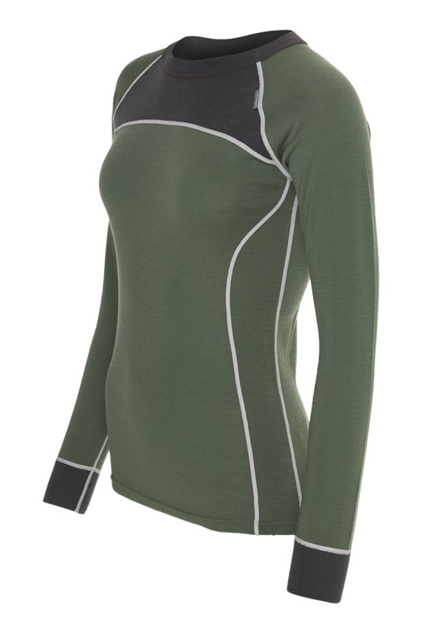 Ullensvang ulltrøye Black|Green Dame - 1