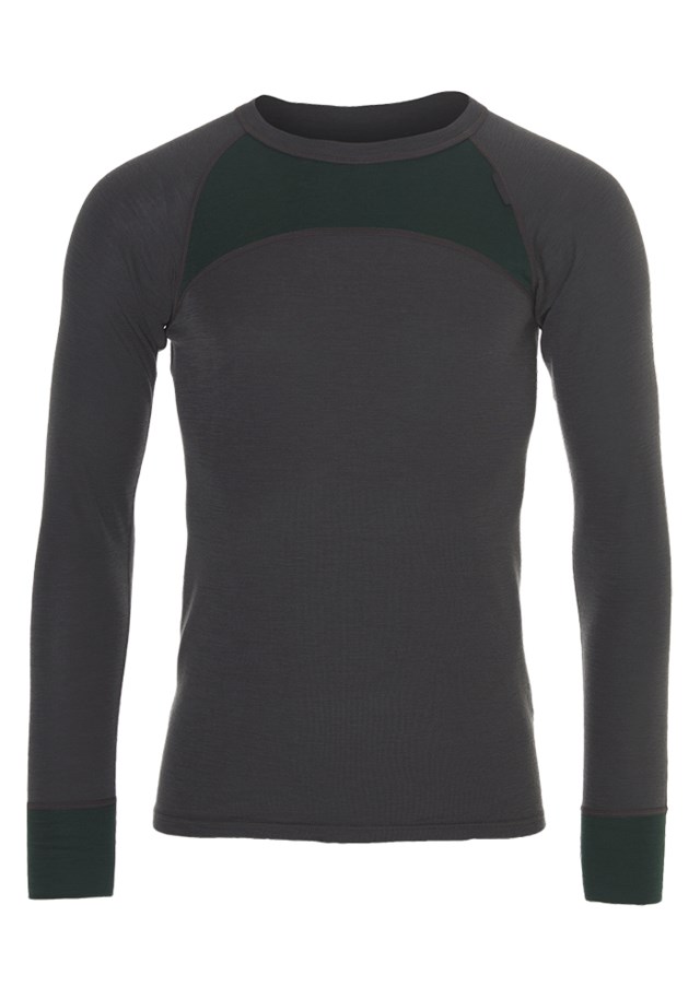 Ullensvang ulltrøye Trekking green/ Ebony - 1