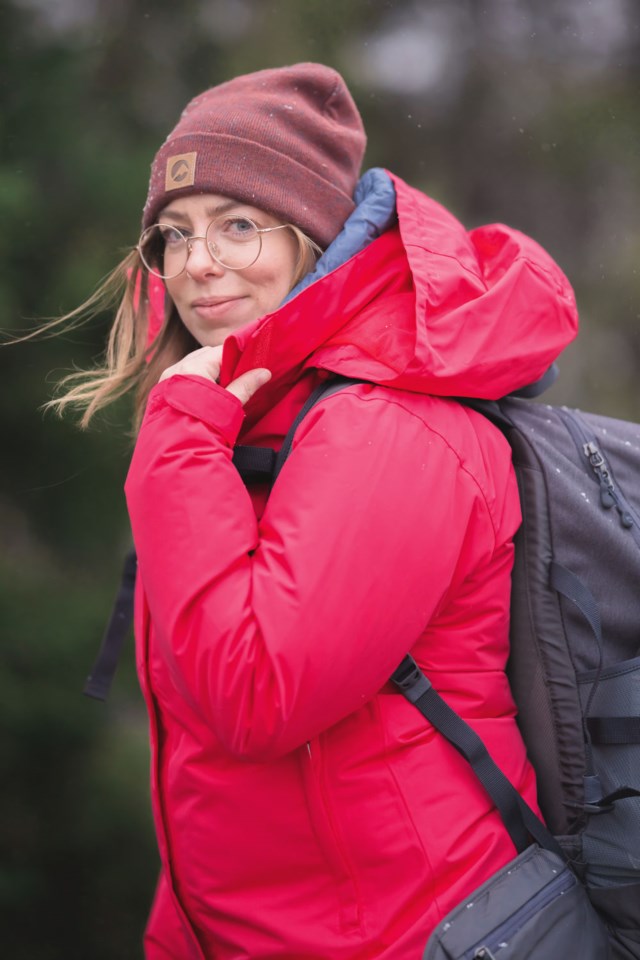 Skrelia resirkulert skalljakke Pink Dame - 1