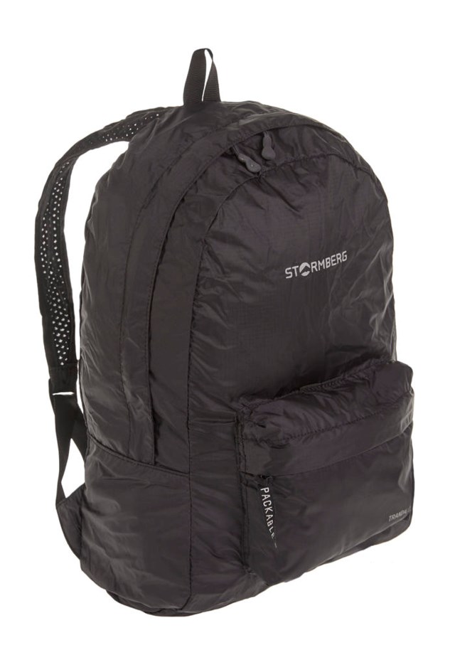 Trandal sammenleggbar ryggsekk 17L Black - 1