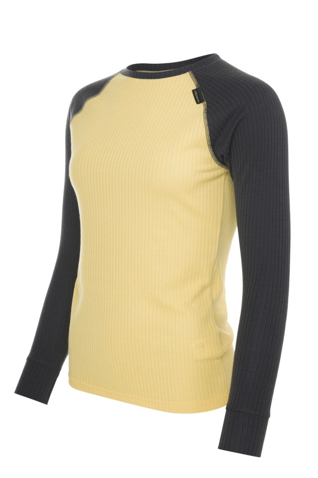 Lindland trøye Grey|Yellow Dame - 1