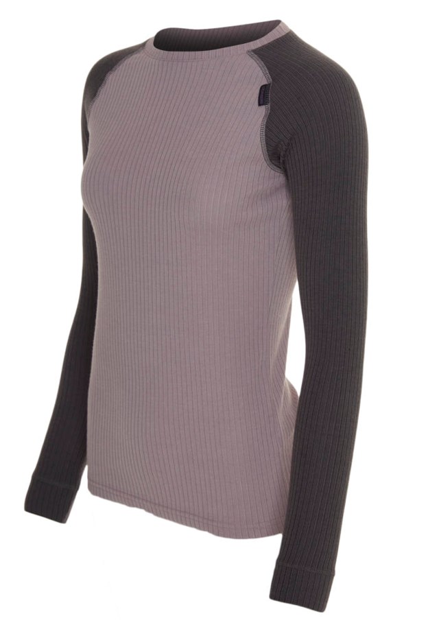 Lindland resirkulert trøye Minimal Gray/ Ebony - 1