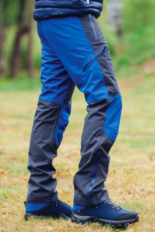 Holterfjellet resirkulert skallbukse Black|Blue Herre - 1