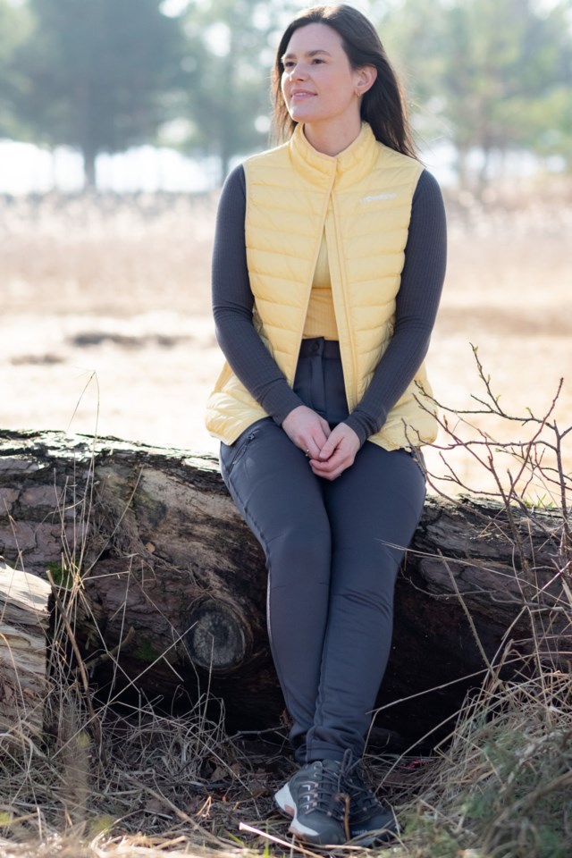 Nibbaheia resirkulert softshellbukse Black|Grey Dame - 1