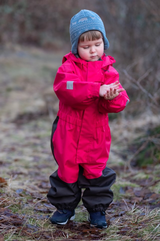 Dammen resirkulert parkdress barn 1-7 Alzalea/ Raven - 1