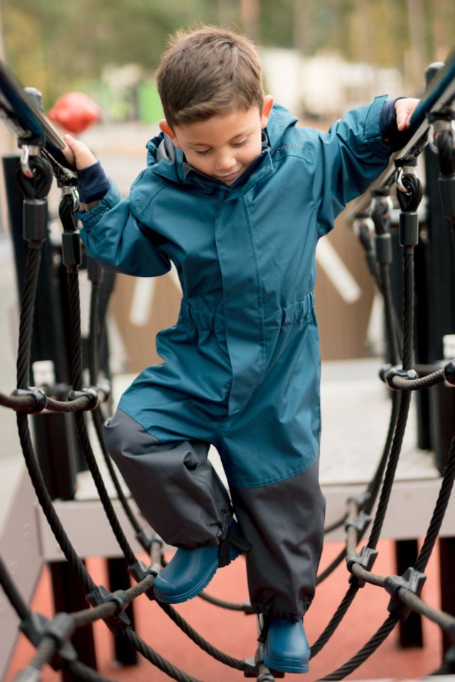 Dammen resirkulert parkdress barn 1-7 Blue Barn - 1