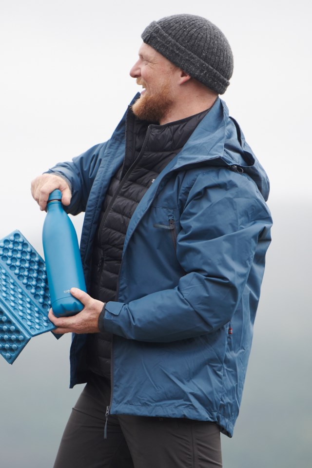 Froland resirkulert skalljakke Blue Herre - 1