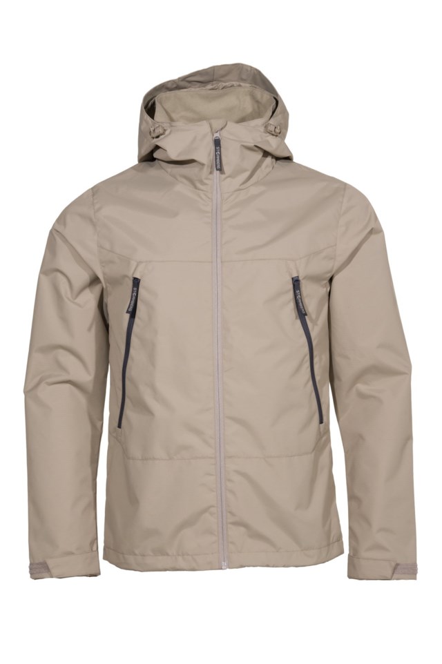 Froland resirkulert skalljakke Vintage Khaki - 1