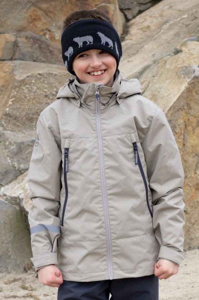 Froland skalljakke barn 8-14 Beige Barn - 1