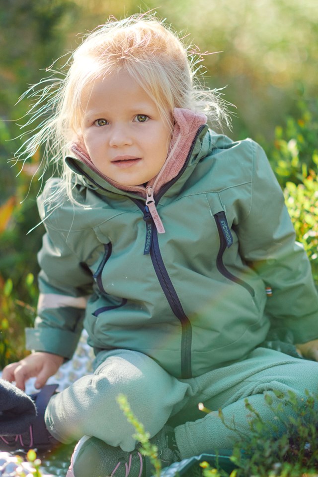 Froland resirkulert skalljakke barn 1-7 Sea Spray - 1