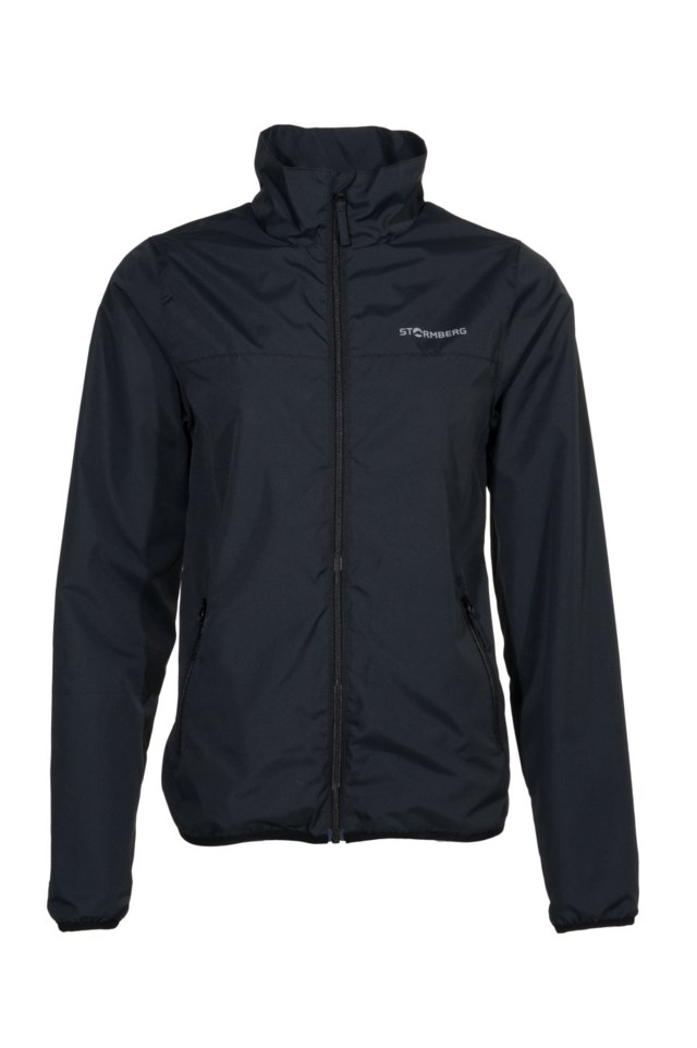 Vindedal resirkulert vindjakke Black Dame - 1