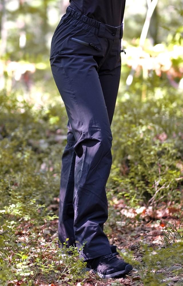 Veiviser resirkulert skallbukse Black Dame - 1