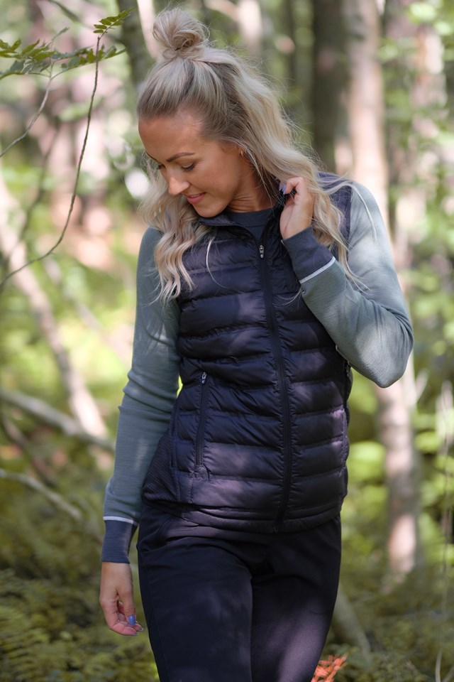 Todal resirkulert vest Jet Black - 1